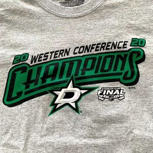 Dallas Stars Western Conference Champions 2020 Stanley Cup Hockey Tee